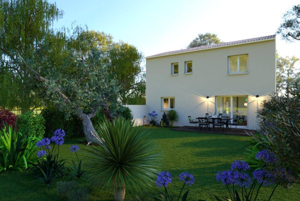 Programme terrain + maison à Manduel en Gard (30) de 92 m² à vendre au prix de 265800€ - 2