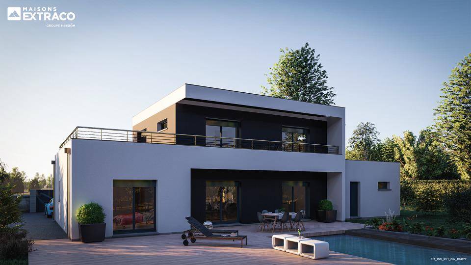 Programme terrain + maison à Fontaine-la-Mallet en Seine-Maritime (76) de 150 m² à vendre au prix de 489000€ - 1