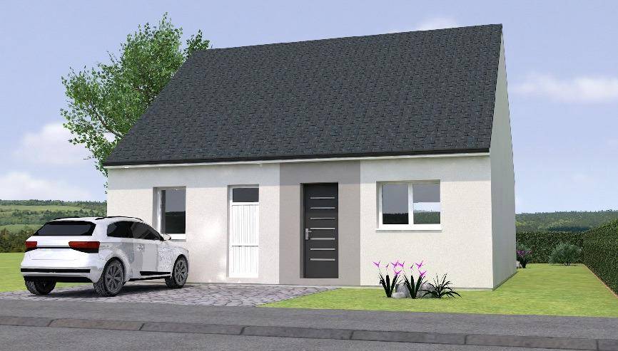 Programme terrain + maison à Champtocé-sur-Loire en Maine-et-Loire (49) de 70 m² à vendre au prix de 186500€ - 1