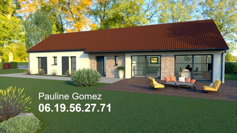 Programme terrain + maison à Fontaine-au-Pire en Nord (59) de 140 m² à vendre au prix de 327000€ - 1