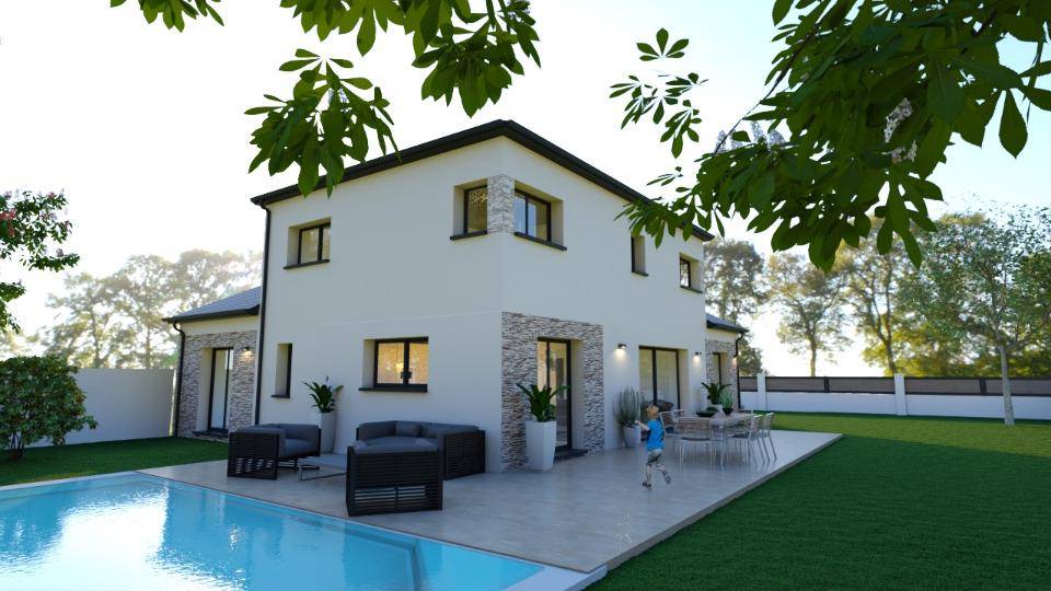 Programme terrain + maison à Potigny en Calvados (14) de 130 m² à vendre au prix de 285000€ - 2