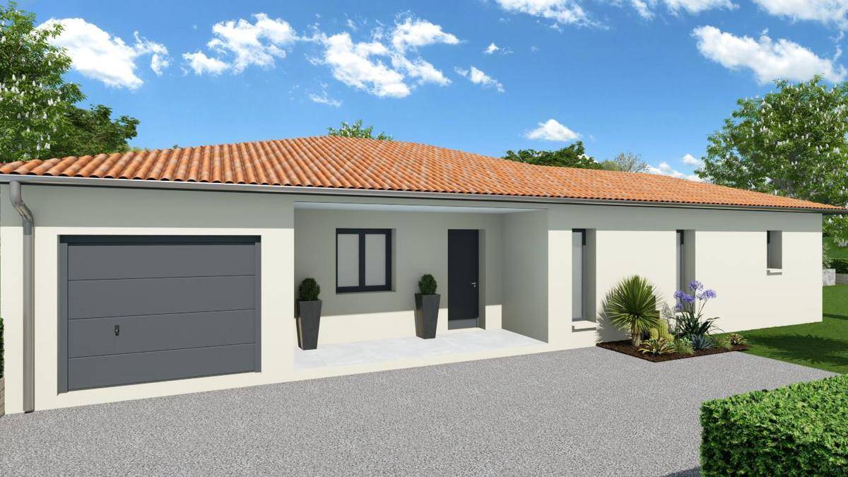 Programme terrain + maison à Frans en Ain (01) de 95 m² à vendre au prix de 320000€ - 2