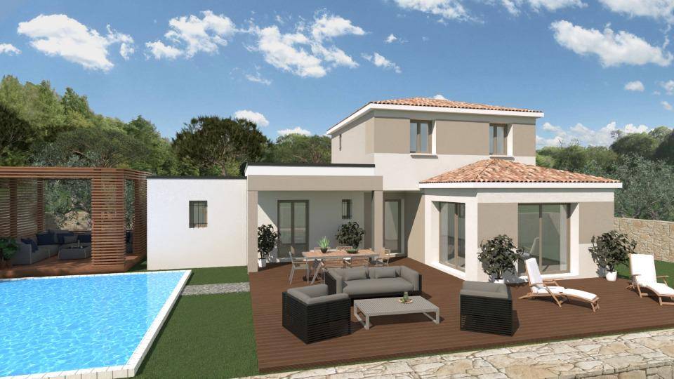 Programme terrain + maison à Sanary-sur-Mer en Var (83) de 120 m² à vendre au prix de 785000€ - 1