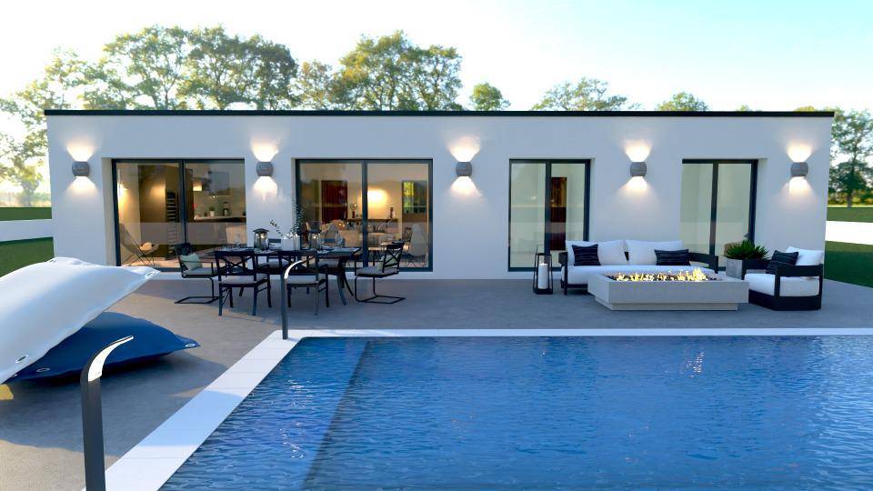 Programme terrain + maison à Le Barcarès en Pyrénées-Orientales (66) de 115 m² à vendre au prix de 516000€ - 2