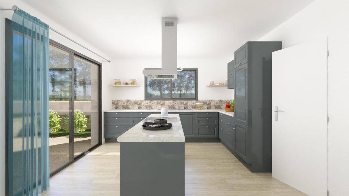 Programme terrain + maison à Anthon en Isère (38) de 92 m² à vendre au prix de 420000€ - 4