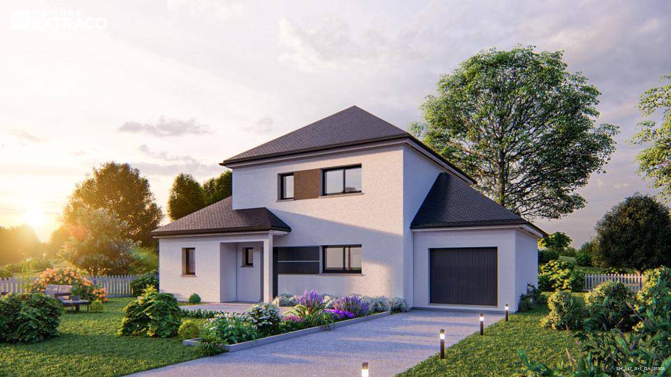 Programme terrain + maison à Le Vaudreuil en Eure (27) de 134 m² à vendre au prix de 319900€ - 1