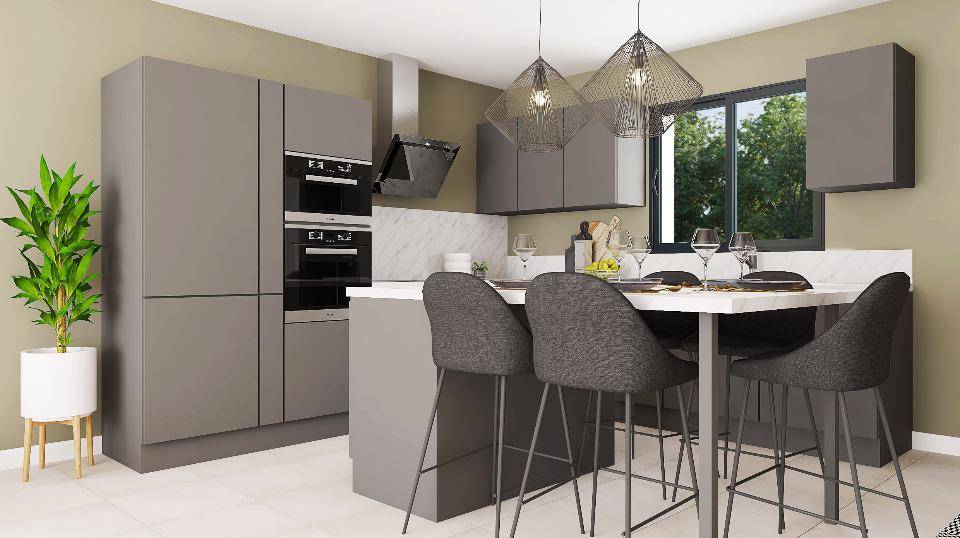 Programme terrain + maison à Fleury-sur-Andelle en Eure (27) de 98 m² à vendre au prix de 251800€ - 3