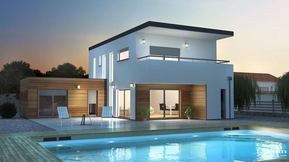 Programme terrain + maison à Sainte-Soulle en Charente-Maritime (17) de 143 m² à vendre au prix de 403152€ - 1