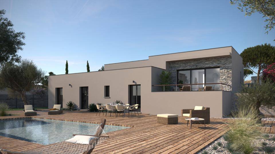 Programme terrain + maison à Monteux en Vaucluse (84) de 110 m² à vendre au prix de 499000€ - 2