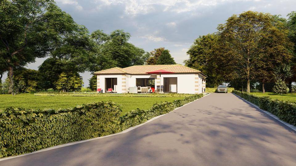 Programme terrain + maison à Les Moutiers-en-Retz en Loire-Atlantique (44) de 124 m² à vendre au prix de 500000€ - 1