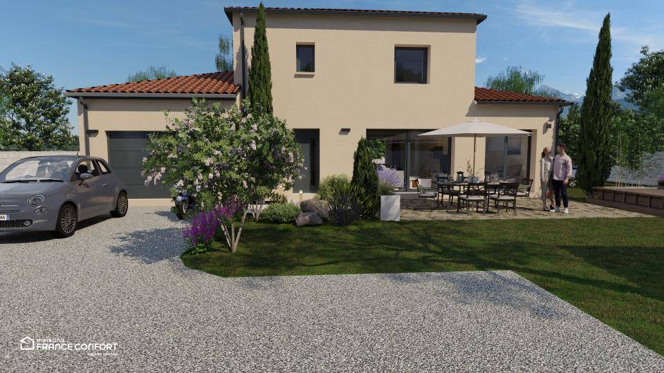 Programme terrain + maison à L'Isle-d'Abeau en Isère (38) de 80 m² à vendre au prix de 275000€ - 2
