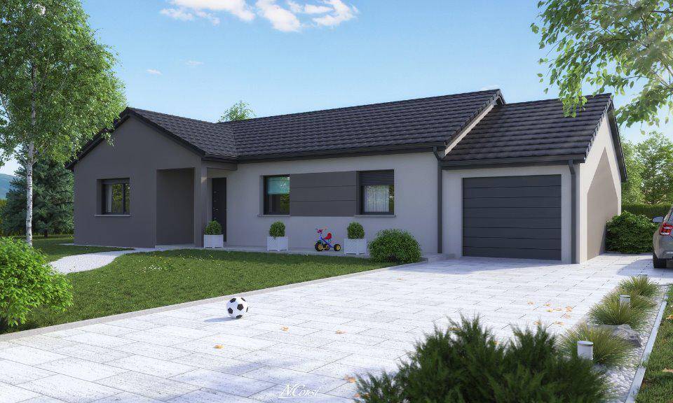 Programme terrain + maison à Condé-Northen en Moselle (57) de 90 m² à vendre au prix de 319000€ - 3