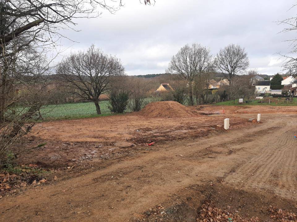 Terrain seul à La Bazoge en Sarthe (72) de 412 m² à vendre au prix de 69000€ - 1