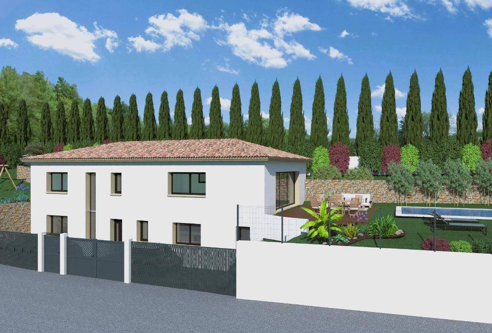 Programme terrain + maison à Bormes-les-Mimosas en Var (83) de 140 m² à vendre au prix de 727900€ - 1