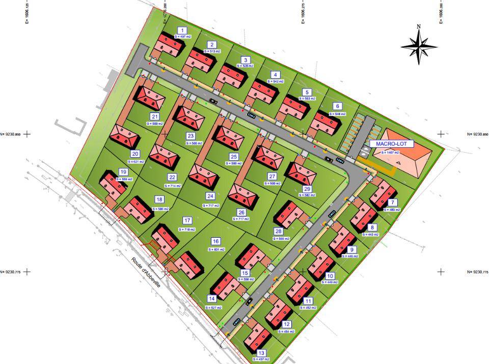 Terrain seul à Rue en Somme (80) de 820 m² à vendre au prix de 94000€ - 2