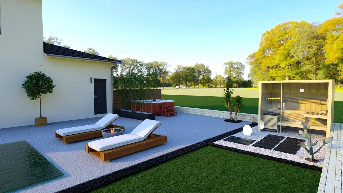 Programme terrain + maison à Saint-André-de-Corcy en Ain (01) de 90 m² à vendre au prix de 345000€ - 4