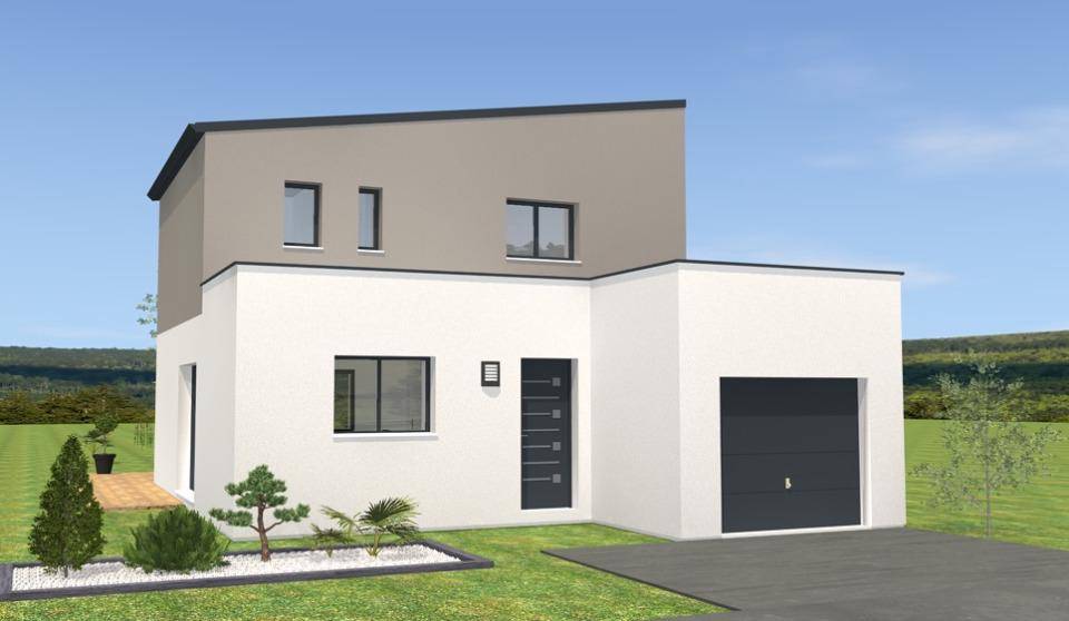 Programme terrain + maison à Les Hauts-d'Anjou en Maine-et-Loire (49) de 106 m² à vendre au prix de 257500€ - 1