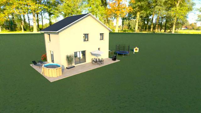 Programme terrain + maison à Saint-Alban-Leysse en Savoie (73) de 130 m² à vendre au prix de 379850€ - 1