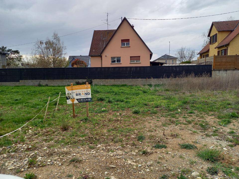 Terrain seul à Wolfgantzen en Haut-Rhin (68) de 496 m² à vendre au prix de 93500€ - 2