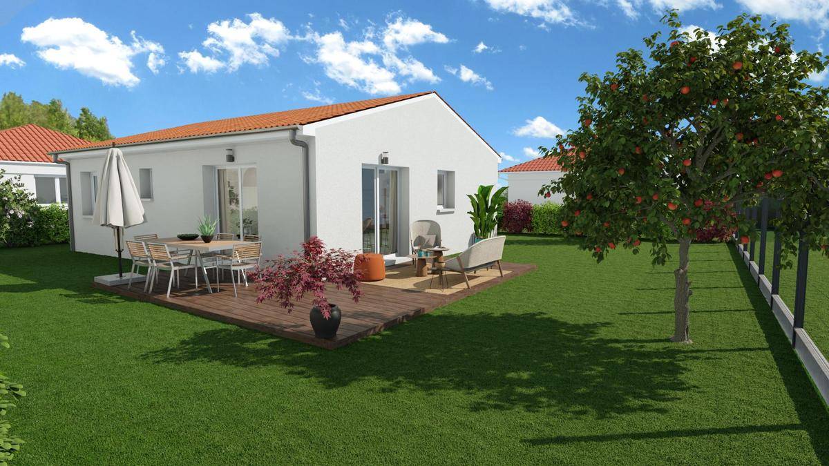 Programme terrain + maison à Les Martres-de-Veyre en Puy-de-Dôme (63) de 75 m² à vendre au prix de 236804€ - 4