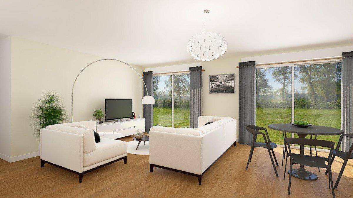 Programme terrain + maison à Sainte-Valière en Aude (11) de 92 m² à vendre au prix de 287000€ - 3