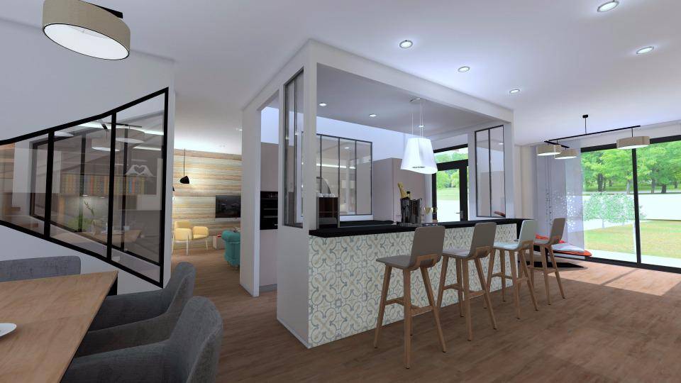 Programme terrain + maison à Bouafle en Yvelines (78) de 143 m² à vendre au prix de 630000€ - 3
