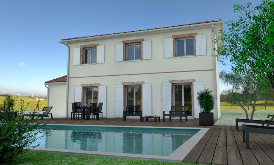 Programme terrain + maison à Saint-Genest-de-Contest en Tarn (81) de 122 m² à vendre au prix de 278163€ - 3