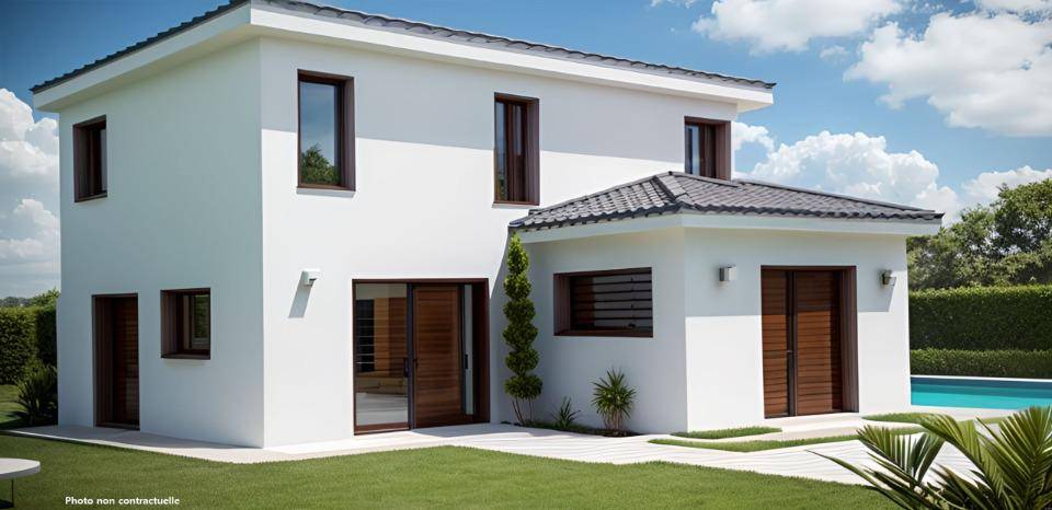 Programme terrain + maison à La Crau en Var (83) de 130 m² à vendre au prix de 733000€ - 1
