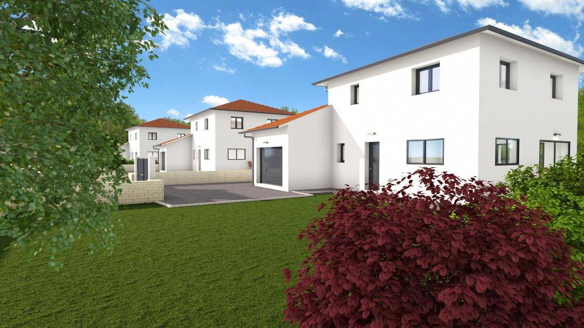 Programme terrain + maison à La Frette en Isère (38) de 120 m² à vendre au prix de 288000€ - 3