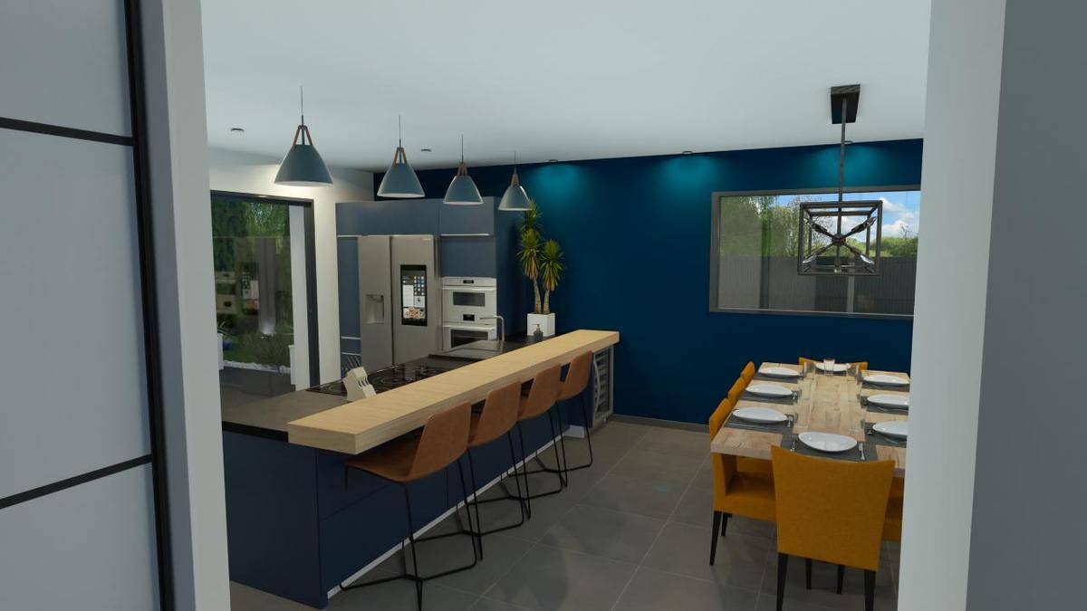 Programme terrain + maison à Fontanil-Cornillon en Isère (38) de 119 m² à vendre au prix de 444000€ - 3