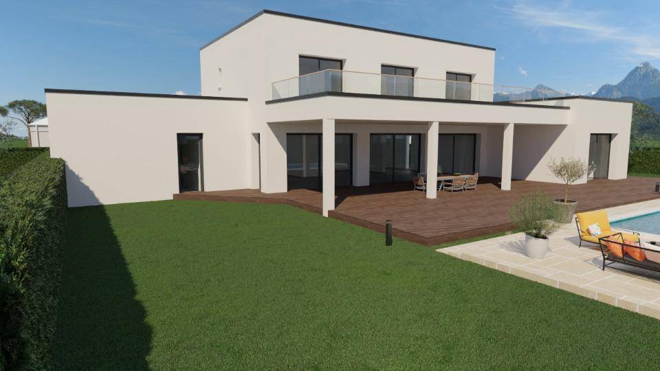 Programme terrain + maison à Montpellier en Hérault (34) de 150 m² à vendre au prix de 711500€ - 2
