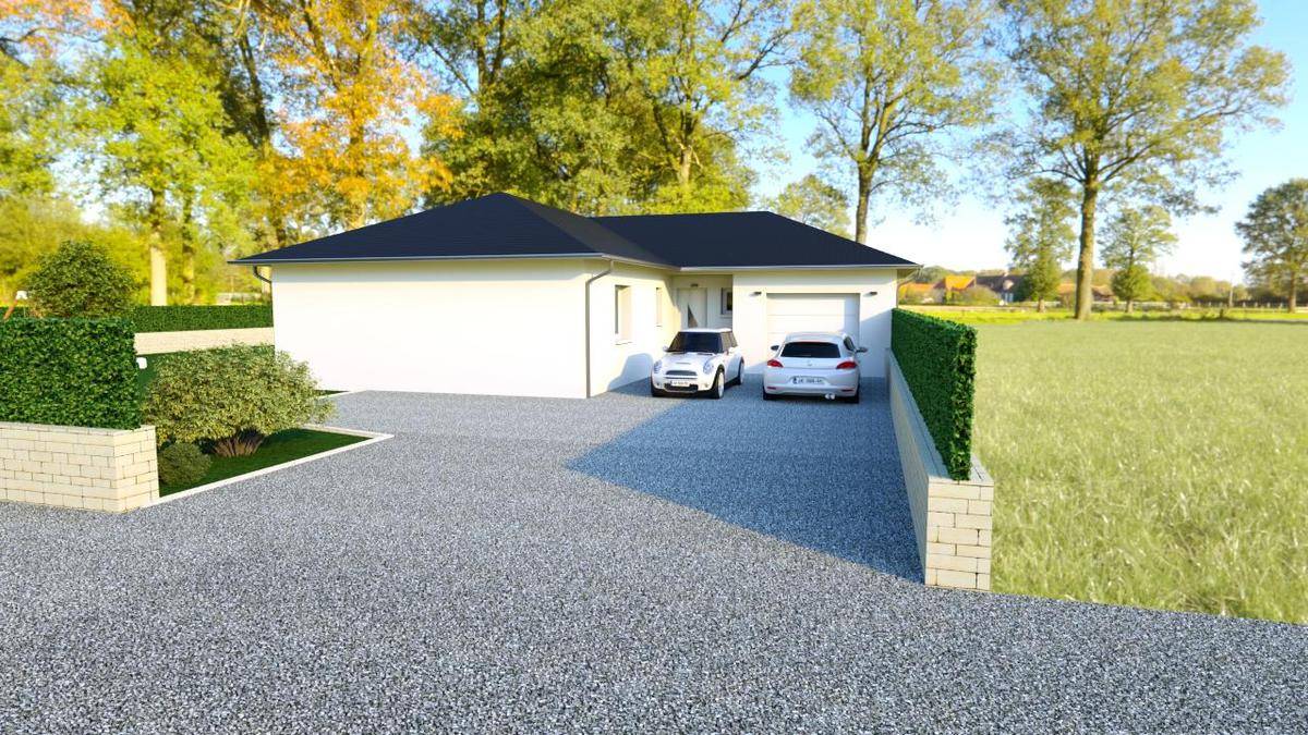 Programme terrain + maison à Sainte-Blandine en Isère (38) de 100 m² à vendre au prix de 302000€ - 2