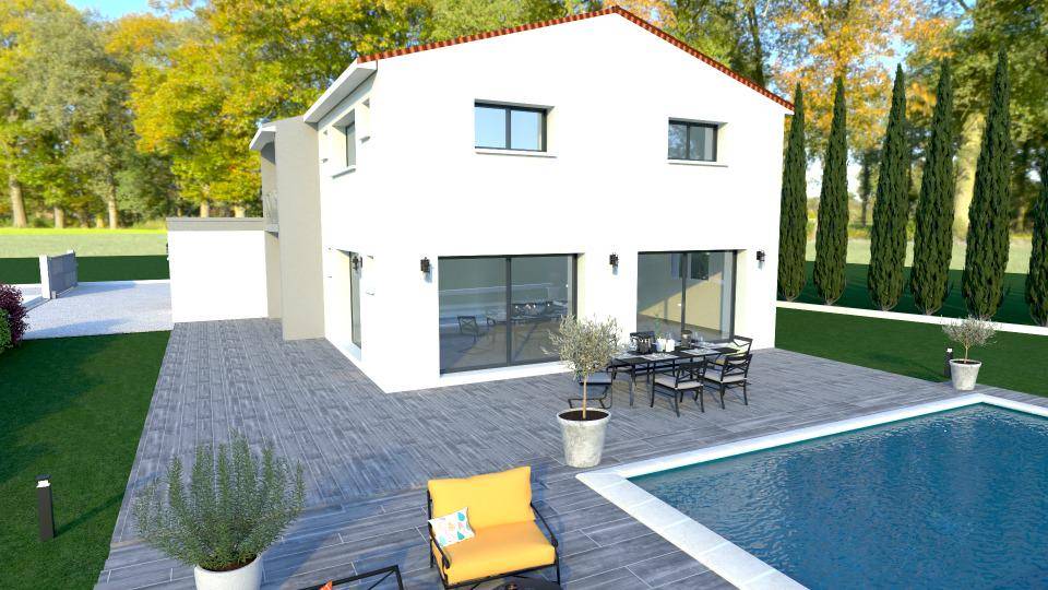 Programme terrain + maison à Sainte-Marie-la-Mer en Pyrénées-Orientales (66) de 200 m² à vendre au prix de 805000€ - 2