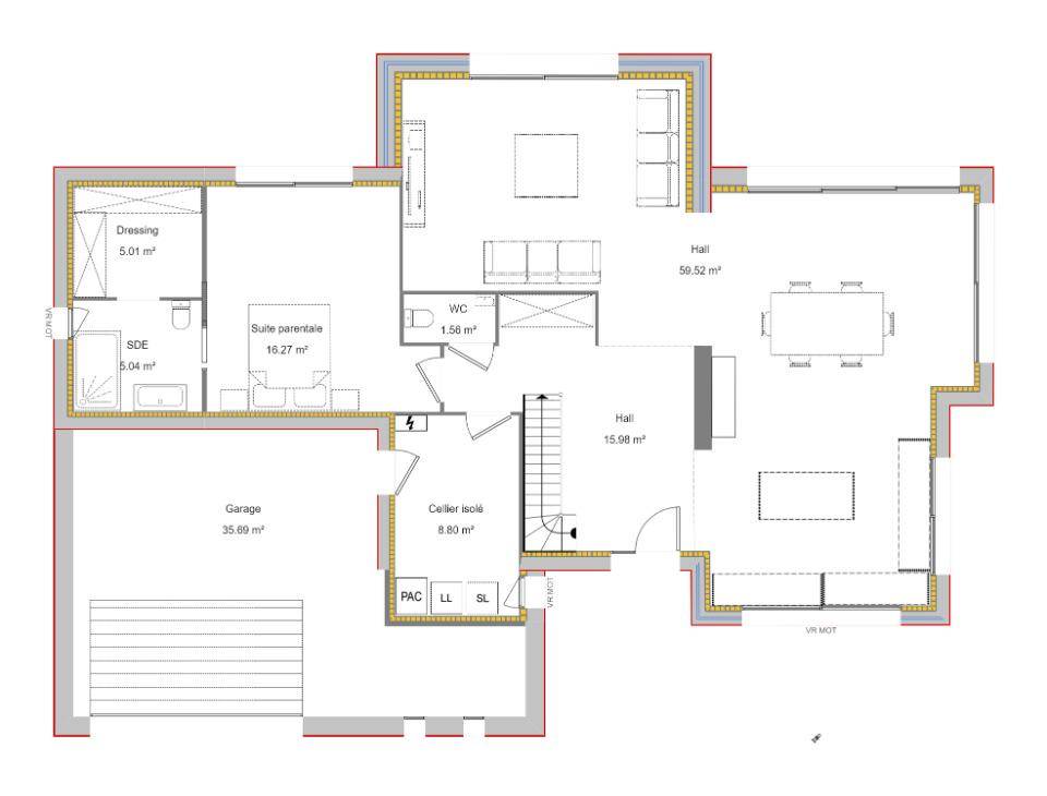 Programme terrain + maison à Lille en Nord (59) de 170 m² à vendre au prix de 682000€ - 4