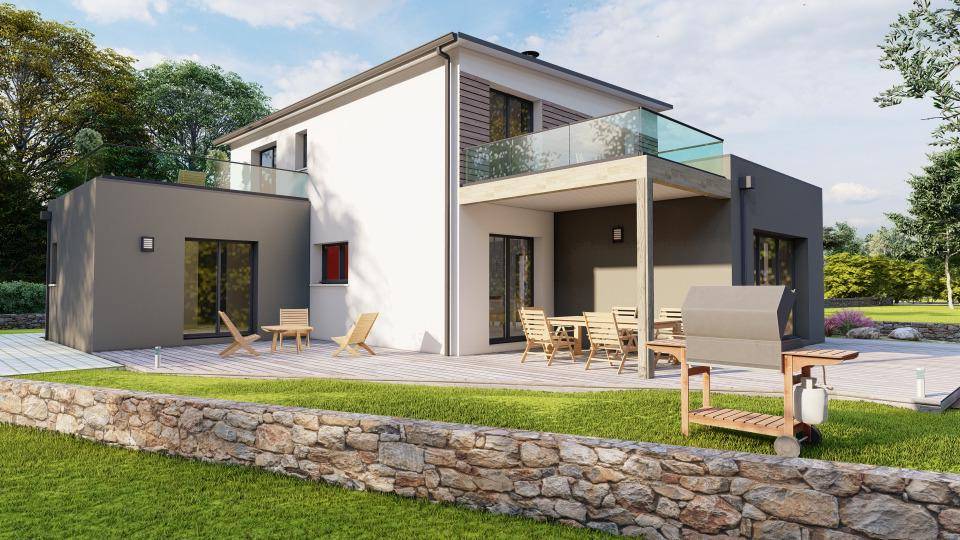 Programme terrain + maison à Les Moutiers-en-Retz en Loire-Atlantique (44) de 144 m² à vendre au prix de 567000€ - 3