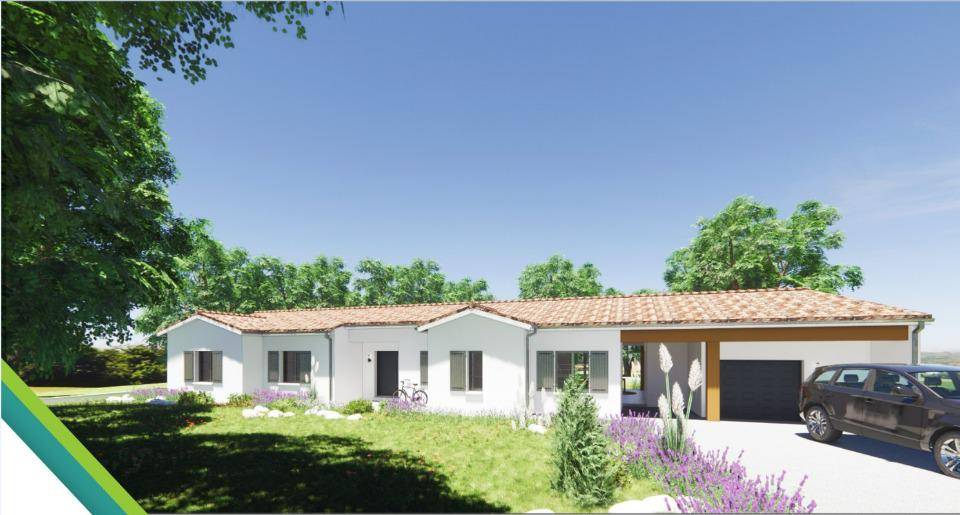 Programme terrain + maison à Montembœuf en Charente (16) de 164 m² à vendre au prix de 443000€ - 1