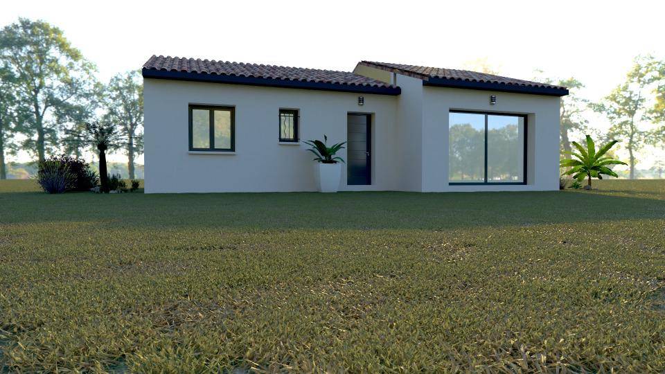 Programme terrain + maison à Montboucher-sur-Jabron en Drôme (26) de 79 m² à vendre au prix de 243500€ - 2