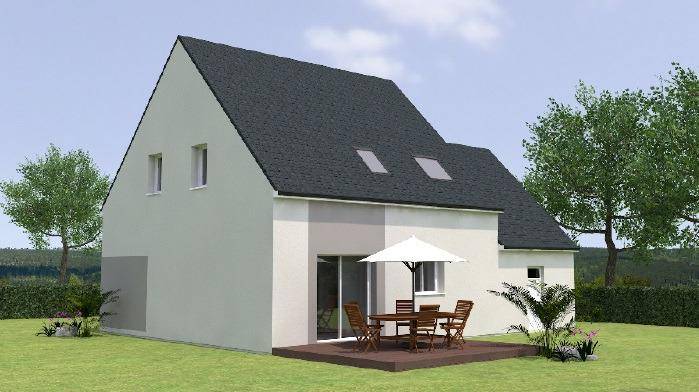 Programme terrain + maison à Verrières-en-Anjou en Maine-et-Loire (49) de 105 m² à vendre au prix de 275400€ - 2