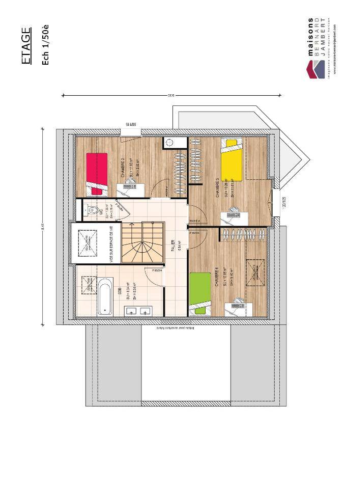 Programme terrain + maison à Huillé-Lézigné en Maine-et-Loire (49) de 110 m² à vendre au prix de 262000€ - 3