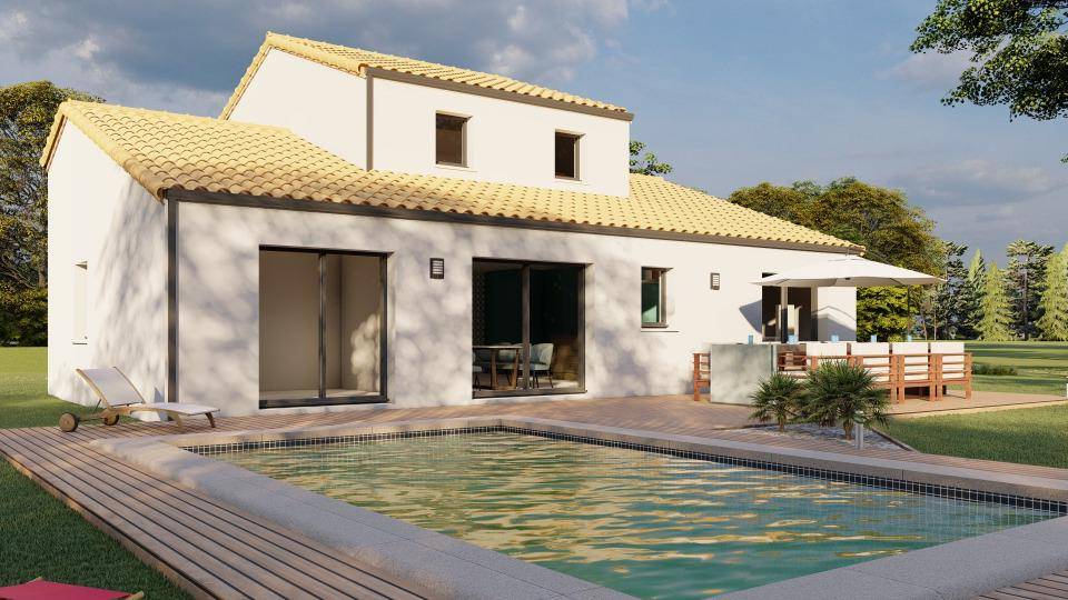 Programme terrain + maison à Les Moutiers-en-Retz en Loire-Atlantique (44) de 139 m² à vendre au prix de 536000€ - 3