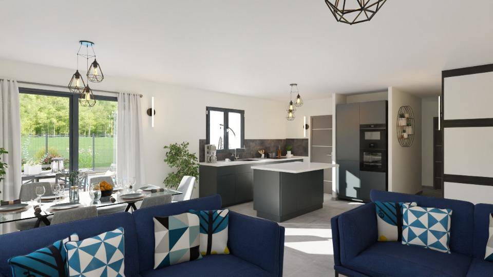 Programme terrain + maison à Langlade en Gard (30) de 90 m² à vendre au prix de 370000€ - 4
