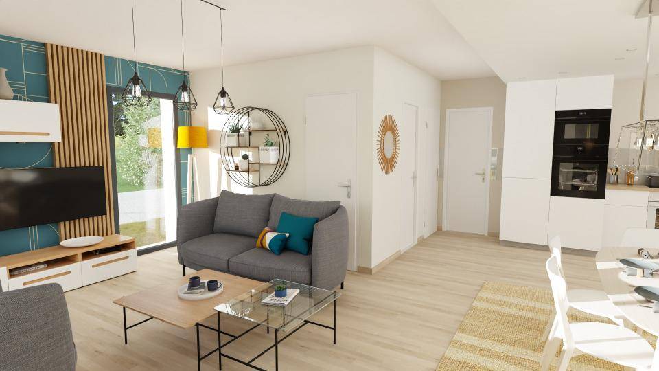 Programme terrain + maison à La Vicomté-sur-Rance en Côtes-d'Armor (22) de 67 m² à vendre au prix de 233000€ - 4