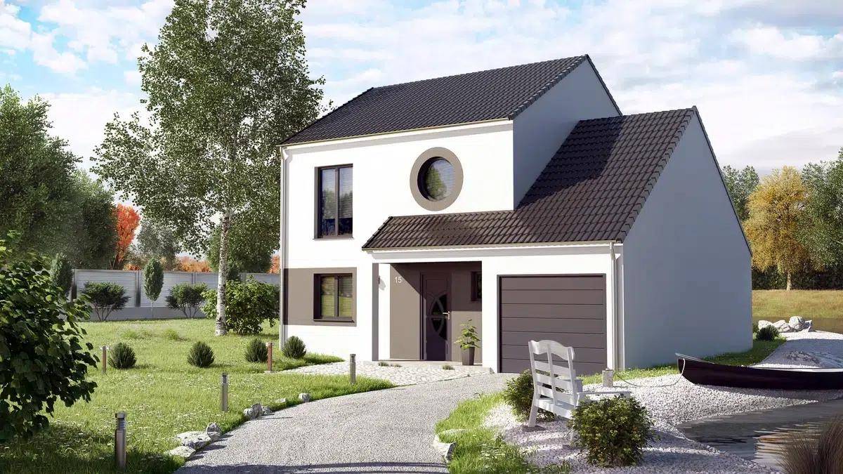 Programme terrain + maison à Faulquemont en Moselle (57) de 100 m² à vendre au prix de 258001€ - 2