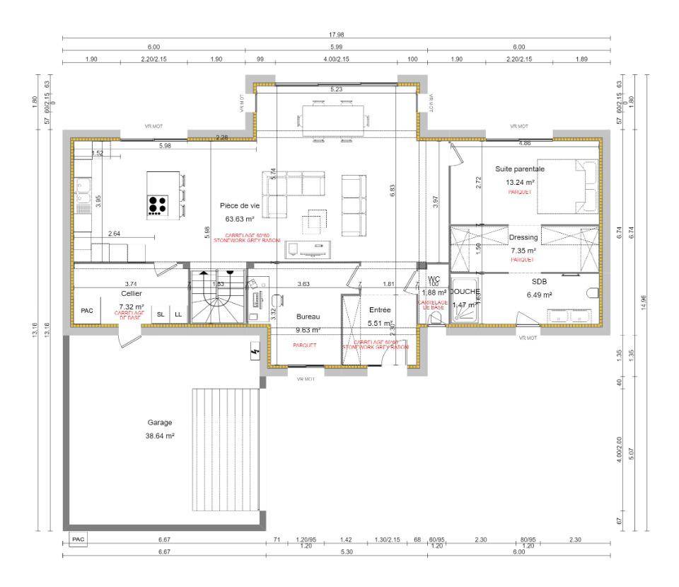 Programme terrain + maison à Anet en Eure-et-Loir (28) de 180 m² à vendre au prix de 452059€ - 4