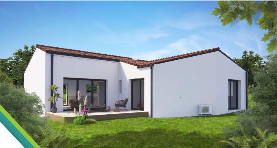 Programme terrain + maison à Cherves-Richemont en Charente (16) de 80 m² à vendre au prix de 239000€ - 2