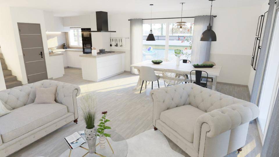 Programme terrain + maison à Carnoules en Var (83) de 107 m² à vendre au prix de 515600€ - 3