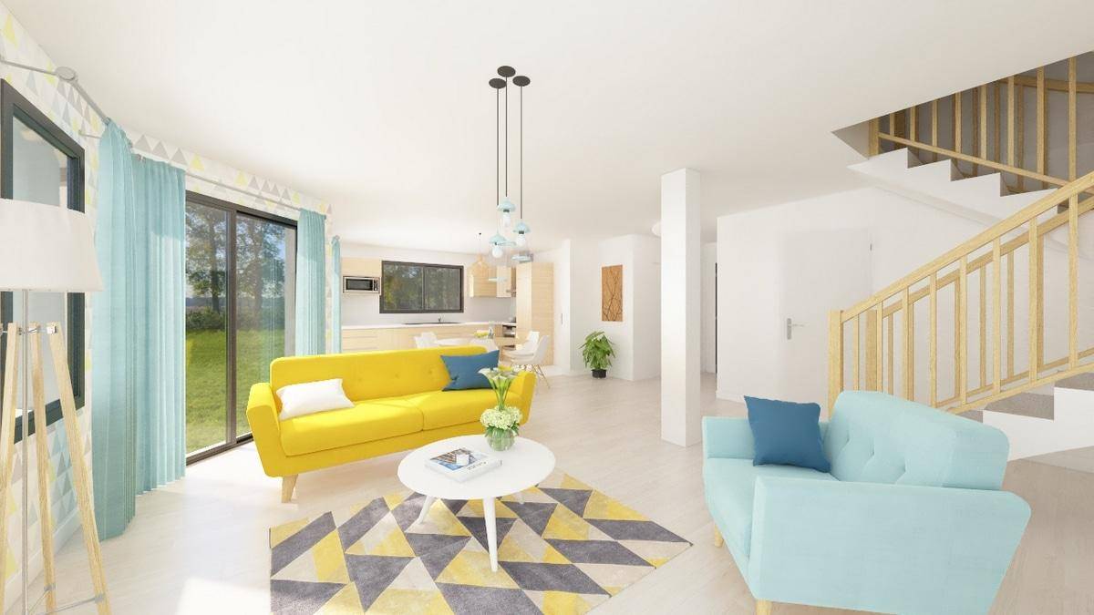 Programme terrain + maison à Saint-Germain-sur-Rhône en Haute-Savoie (74) de 117 m² à vendre au prix de 510179€ - 2