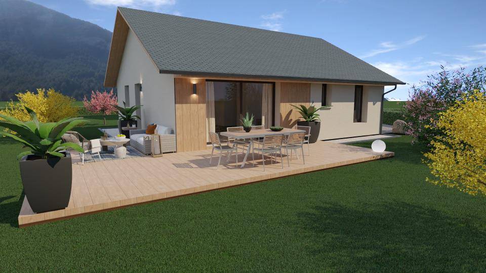 Programme terrain + maison à Manteyer en Hautes-Alpes (05) de 60 m² à vendre au prix de 269000€ - 1