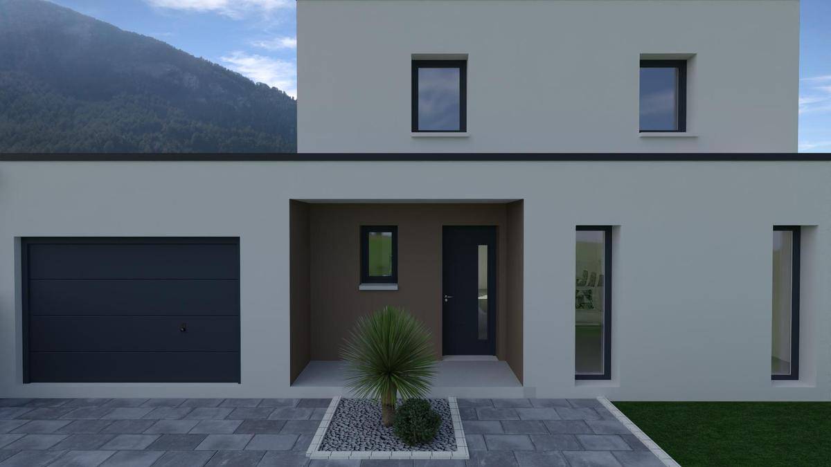 Programme terrain + maison à Saint-André-de-Corcy en Ain (01) de 104 m² à vendre au prix de 354280€ - 4