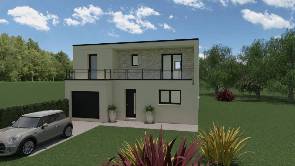 Programme terrain + maison à Trouville-sur-Mer en Calvados (14) de 135 m² à vendre au prix de 469055€ - 1